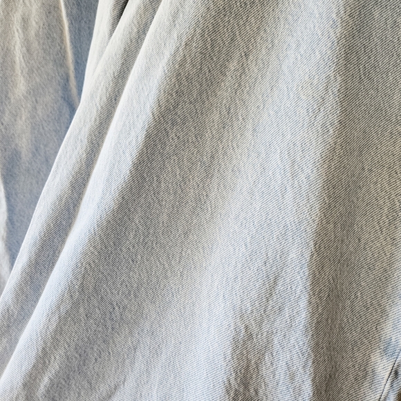 Abercrombie High Rise Wide Leg Jean Light Marble Wash 32 Short / 14 Short - Picture 5 of 14